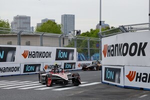 ハンコックタイヤ、2025 Tokyo E-Prixダブルヘッダーで難関の 東京ストリートサーキットを完全掌握