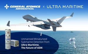 Ultra Maritime and General Atomics Announce Strategic Partnership to Revolutionize Unmanned Airborne Anti-Submarine Warfare