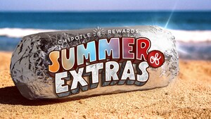 CHIPOTLE INTRODUCES "SUMMER OF EXTRAS" WITH $1 MILLION IN FREE BURRITOS FOR REWARDS MEMBERS