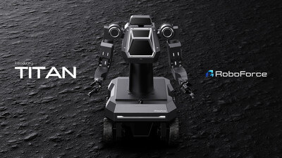 RoboForce Titan: The first AI robot engineered for the most demanding industrial applications. RoboForce Titan: The first AI robot engineered for the most demanding industrial applications.