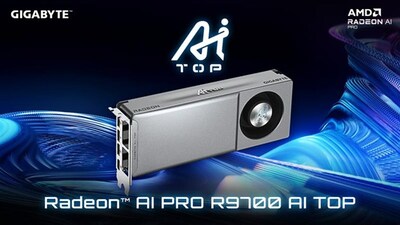 GIGABYTE Radeon™ AI PRO R9700 AI TOP 顯示卡