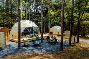 Maryland's First Dome Glamping Destination Now Open at Deep Creek Lake