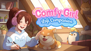 Snuggle Up! Comfy Girl: Lofi Companion Is Coming to Steam