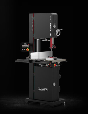 HARVEY INDUSTRIES INTERNATIONAL, INC UNVEILS WORLD’S FIRST INTELLIGENT 3HP BANDSAW TO REVOLUTIONIZE THE FUTURE OF WOODWORKING