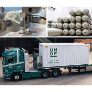 UMOE Advanced Composites and Celly H2, LLC Announce U.S. DOT Approval of Type IV Hydrogen Storage Trailers