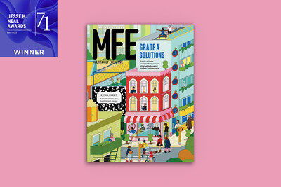 Multifamily Executive (MFE) - Best Art Direction for a Cover - “Grade A Solutions”