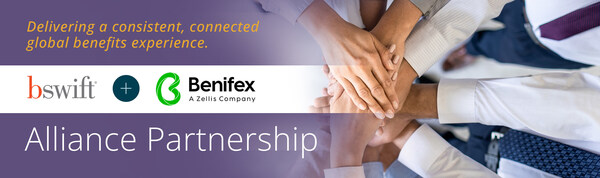 Introducing the bswift + Benifex strategic partnership for consistent, connected global benefits delivery.