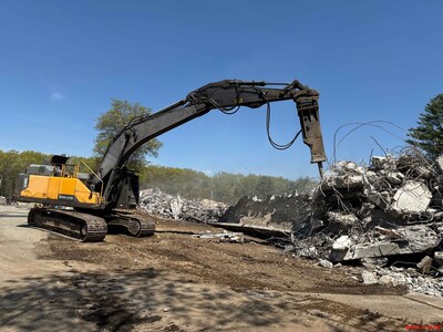 CTA Construction's Demolition of Old Concord Middle School Building Marks Important Next Step