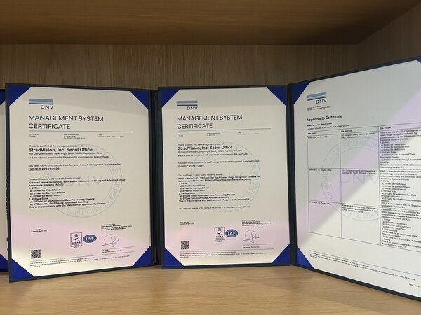 STRADVISION Maintains ISO/IEC 27001 & 27701 Information Security Certifications for Five Consecutive Years