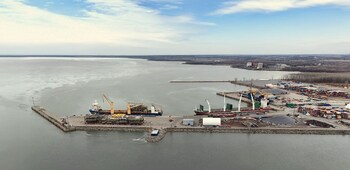 Programme décennal de dragage d'entretien au port de Bécancour. Source: Société du parc industriel et portuaire de Bécancour. (Groupe CNW/Bureau d'audiences publiques sur l'environnement) Programme décennal de dragage d'entretien au port de Bécancour. Source: Société du parc industriel et portuaire de Bécancour. (Groupe CNW/Bureau d'audiences publiques sur l'environnement)