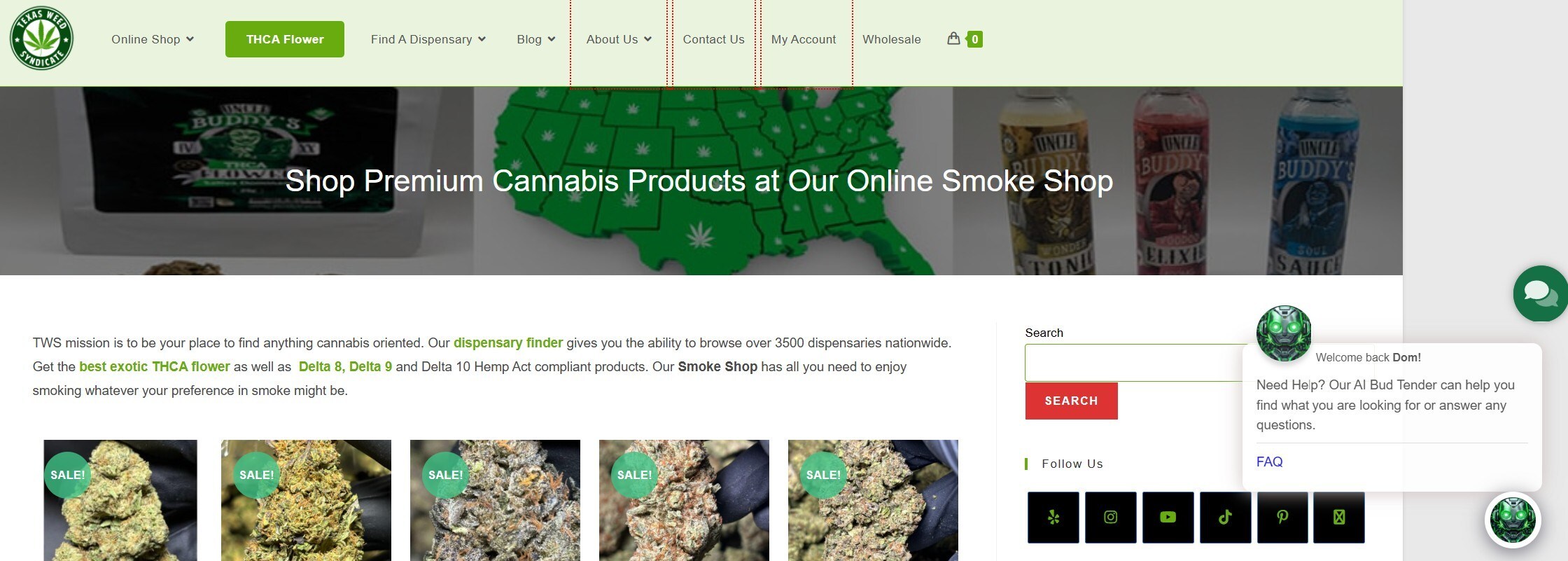 TWS Launches AI Bud Tender to Revolutionize Cannabis Shopping Experience, Expands into Wholesale