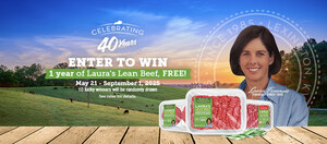 Laura's Lean Beef Celebrates 40 Years as a Pioneer in Clean Eating