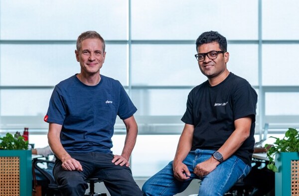 Jean-Yves Sireau, Founder and Rakshit Choudhary, newly appointed CEO of Deriv. (PRNewsfoto/Deriv Group) Jean-Yves Sireau, Founder and Rakshit Choudhary, newly appointed CEO of Deriv. (PRNewsfoto/Deriv Group)