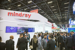 Mindray demonstrando seu compromisso com a tecnologia de assistência médica inteligente no Brasil