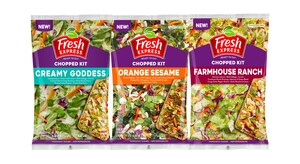 Fresh Express Turns Up the Flavor with Three Bold New Chopped Salad Kits Inspired by Global Trends