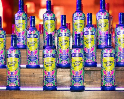 Smirnoff lights up Miami for Calle Electric to introduce Smirnoff’s bold new flavor, Electric Guava