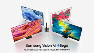 Llega a México Samsung Vision AI, pantallas libres de cadmio más inteligentes y versátiles para una vida sin interrupciones