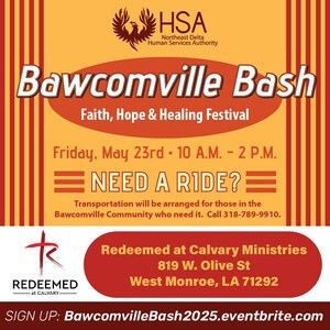NEDHSA to host Bawcomville Bash: Faith, Hope &amp; Healing Festival