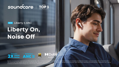 Soundcore Liberty 5 - Tai nghe chống ồn giọng nói hàng đầu từ thương hiệu top 3 thế giới ảnh 1
