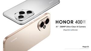 HONOR, 첨단 AI 카메라 탑재 HONOR 400 시리즈 출시