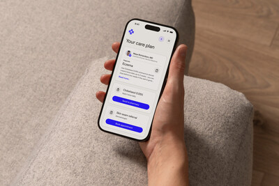Customers can text with a doctor to build the right care plan, including specialist expertise.