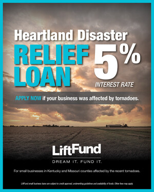 LiftFund Launches Low-Interest Rate Heartland Relief Loans to Help Tornado-Impacted Small Businesses Recover