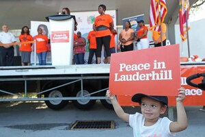 Lauderhill Launches Peace Month 2025 with Community Rally and Urgent Call to End Gun Violence