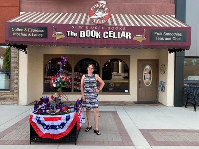 The Coffee Attic and Book Cellar in Iowa Falls, Iowa, is among 14 customers of Crimson Cup Coffee & Tea celebrating May anniversaries.