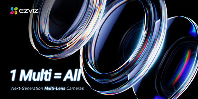 The EZVIZ Multi-Lens series is the first to synergize multi-lens systems with advanced technologies, unleashing the power and productivity of smart cameras.