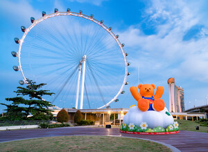 空にWiggle Wiggle  - 世界初のWiggle Wiggle をテーマにした観覧車体験がSingapore Flyerに登場
