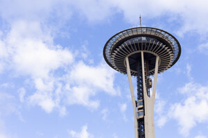 Space Needle Opens First Otis Double-Deck, Panoramic Glass Elevator