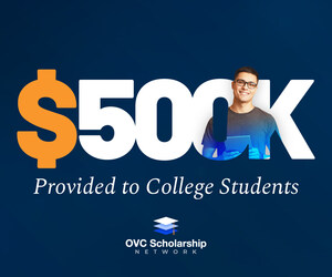OVC Scholarship Network Reaches Benchmark of $500,000 Provided to College Students