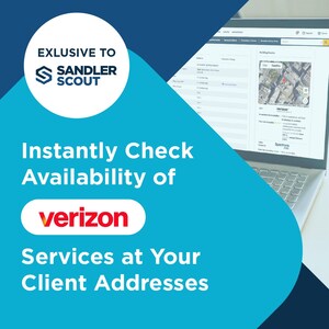 Sandler SCOUT Gives Partners Exclusive Ability to Check Verizon Service Availability at Customer Addresses in Real Time