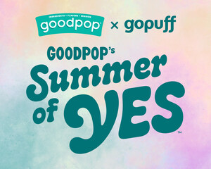 GOODPOP x GOPUFF GIVE AWAY FREE POPSICLES FOR "SUMMER OF YES" CAMPAIGN
