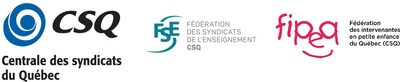 /R E P R I S E -- Avis aux médias - Négociation et détermination des conditions de travail - Passage de la CSQ, de la FSE-CSQ et de la FIPEQ-CSQ en commission parlementaire sur le projet de loi no 100/
