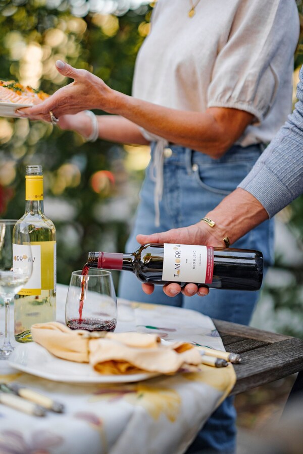 The 2023 Tomorrow Cellars Red Blend.