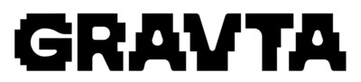 The Gravta logo symbolizes the intersection of cinematography, data science, and advertising.
