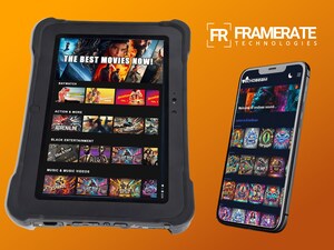 Framerate Technologies Announces Release of Streaming Television Platform Representing New Revenue Opportunities for Content Providers