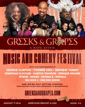 "Greeks &amp; Grapes: A Napa Affair" Brings Black Excellence and Inclusive Luxury to Napa Valley, August 7-10, 2025