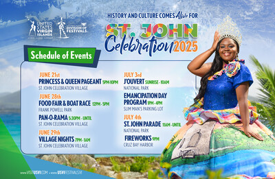 STJ Celebration Schedule