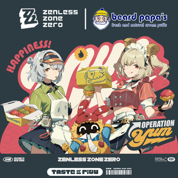 Zenless Zone Zero and Beard Papa's Collaboration Zenless Zone Zero and Beard Papa's Collaboration