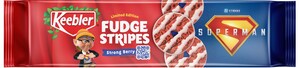Keebler® Celebrates DC Studios' Big Screen Action Adventure "Superman" with New Limited-Edition Fudge Stripes Cookies