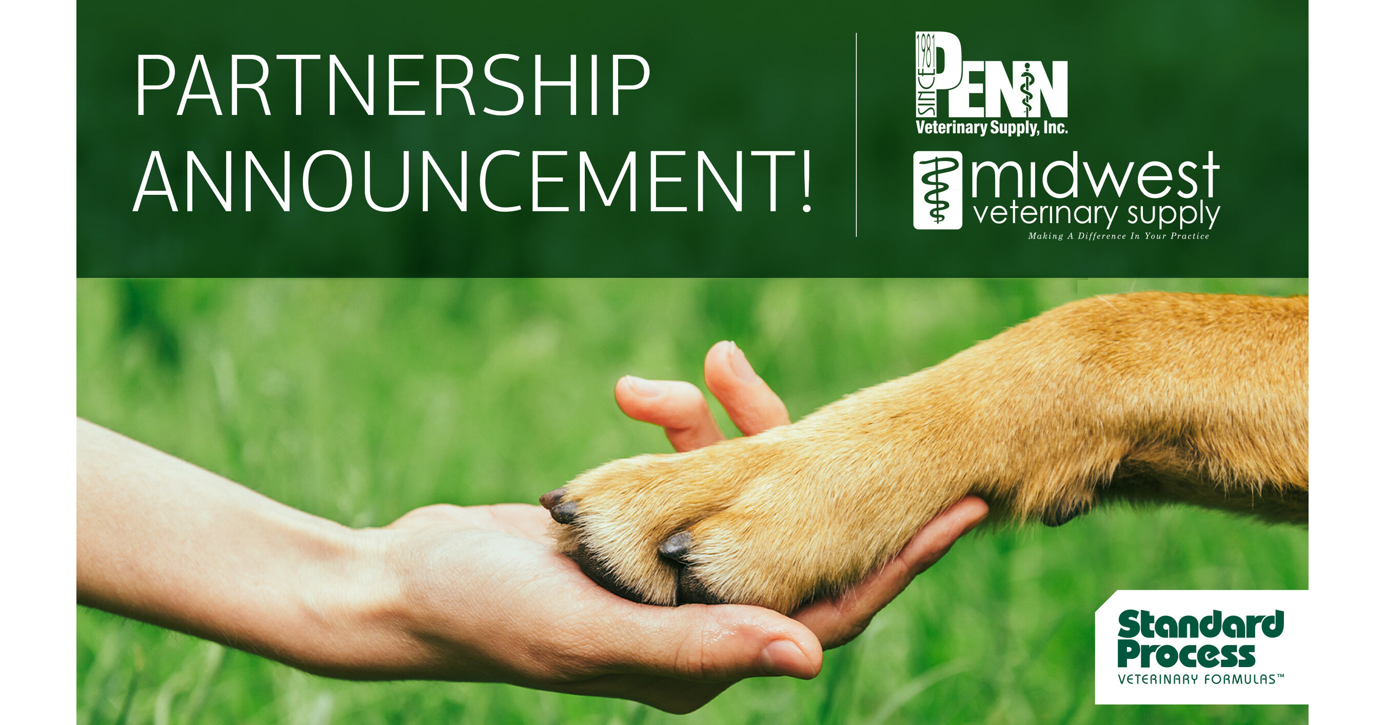 Standard Process Expands Veterinary Formulas Distribution with Midwest