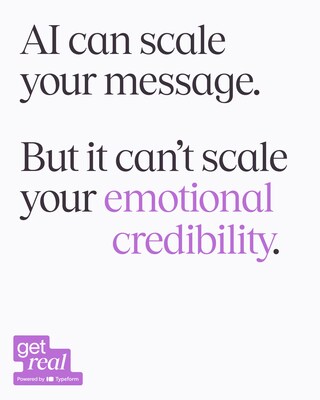 AI can scale your message, but it can't scale your emotional credibility. AI can scale your message, but it can't scale your emotional credibility.