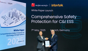 Sigenergy e Intertek publican conjuntamente un documento técnico para promover la seguridad en el almacenamiento de energía comercial e industrial
