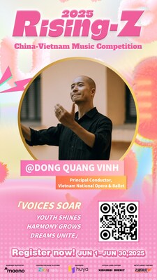 The lineup of Sino-Vietnam international jury led by ĐồNG QUANG VINH