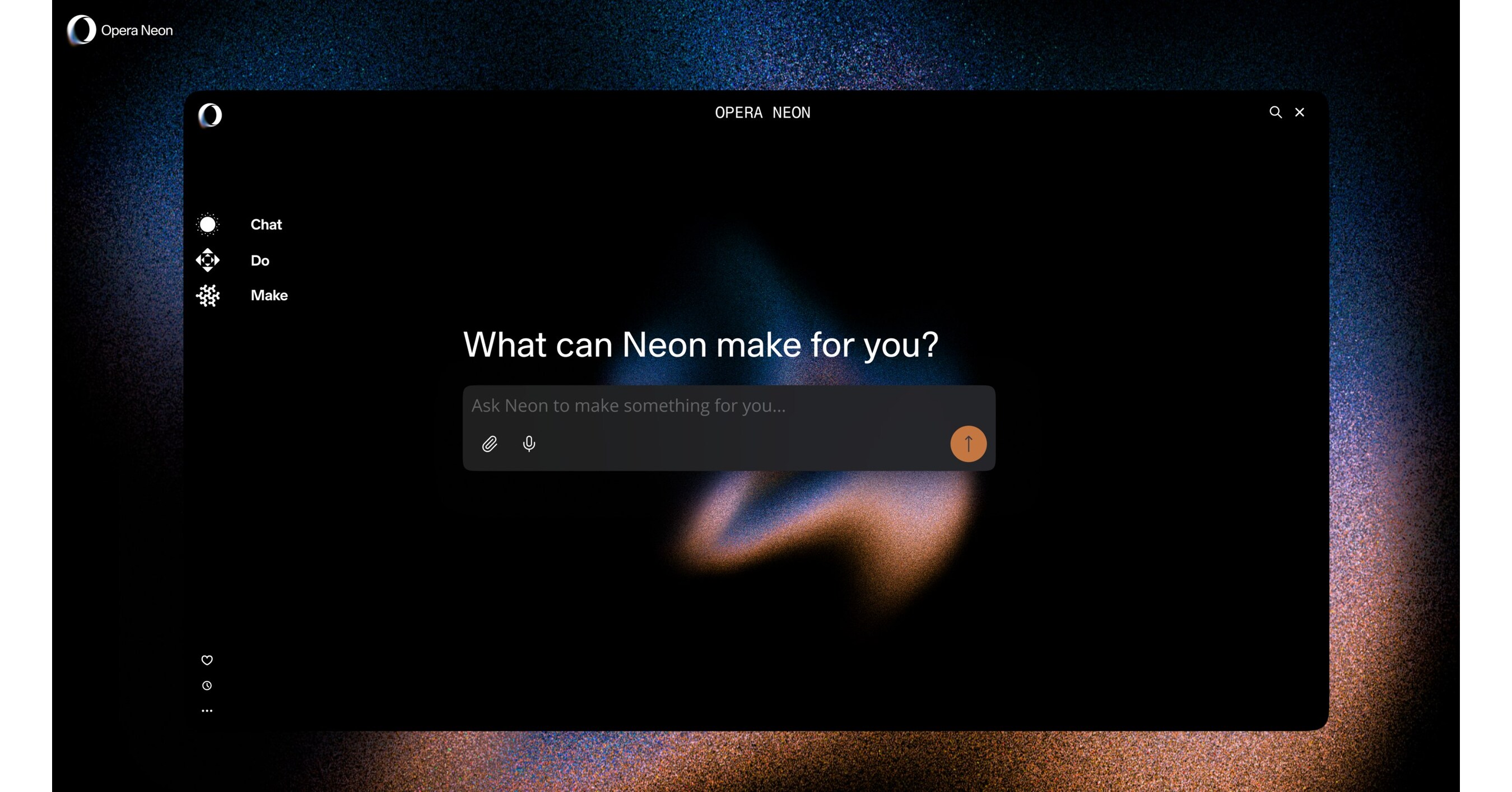 Opera Light Color Opera announces Opera Neon, the first AI agentic browser