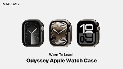 Odyssey Apple Watch Series 10 case—now available in 3 new colors: Midnight Black, Titanium, and Slate Gray.