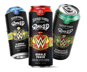 WWE® AND SEAGRAM'S ESCAPES SPIKED™ LAUNCH FIRST-EVER CO-BRANDED PRODUCT