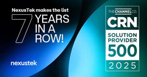 NexusTek Named to CRN Solution Provider 500 List for 2025